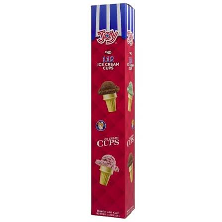 Joy Cake Cones #40 - 1 BOX of 112