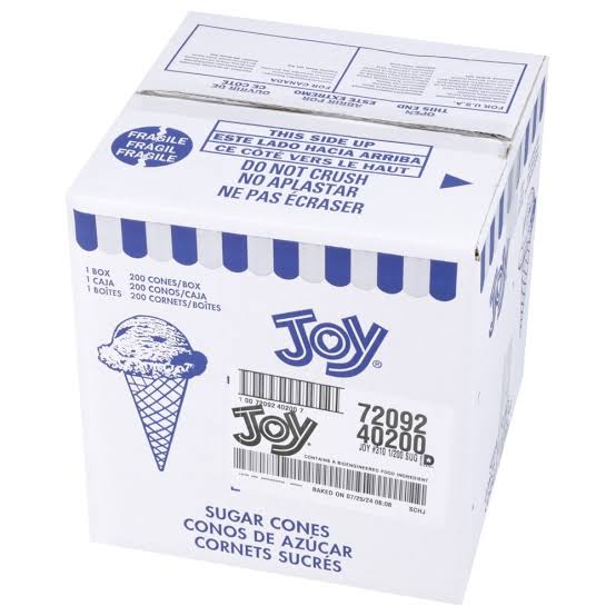 DG - Sugar Cones - Joy #310 - 1 CASE of 100